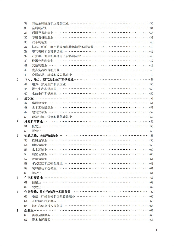 排污許可辦理（1）2017年國(guó)民經(jīng)濟(jì)行業(yè)分類(lèi)（GBT 4754—2017）(圖3)